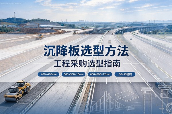 巨野沉降板选择方法